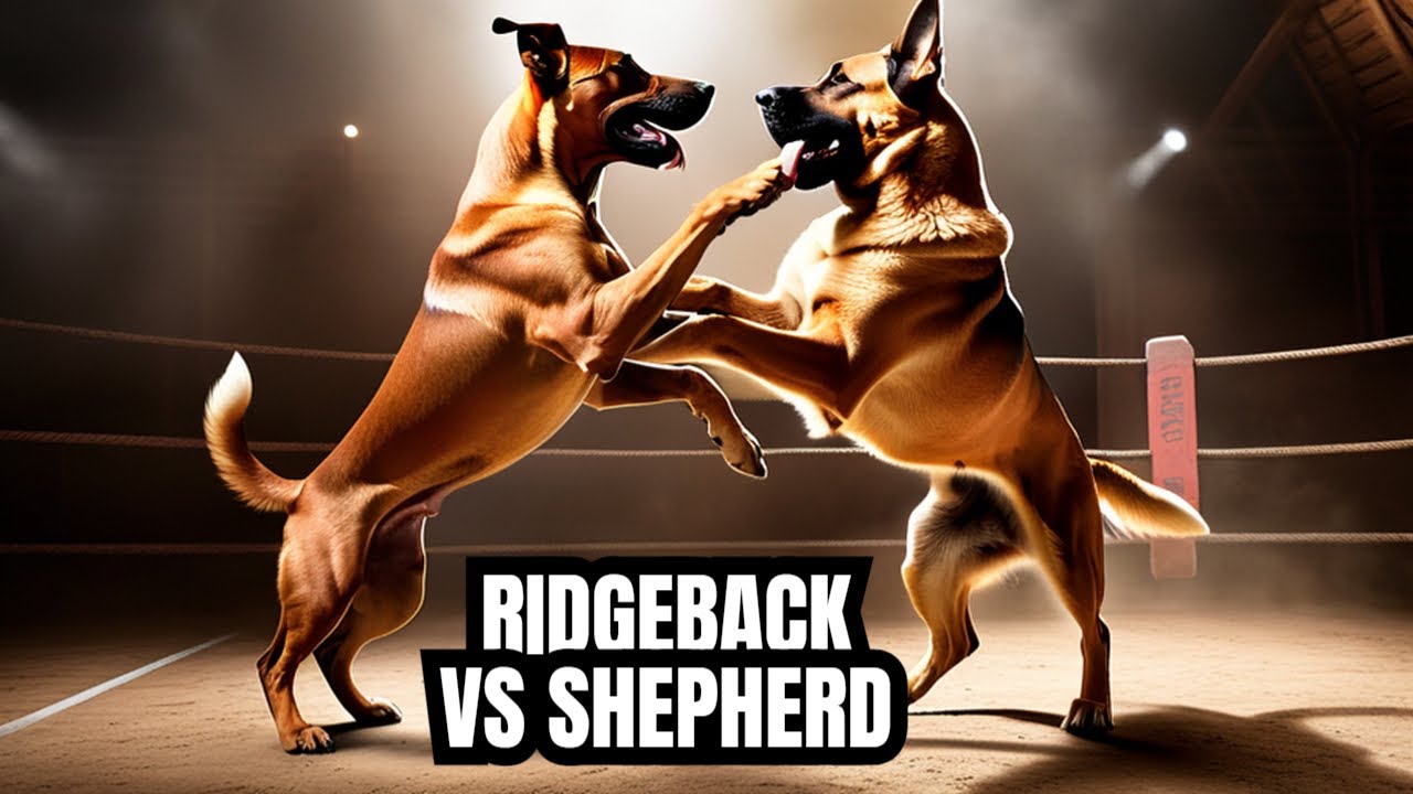Rhodesian Ridgeback Vs German Shepherd: Ultimate Breed Showdown
